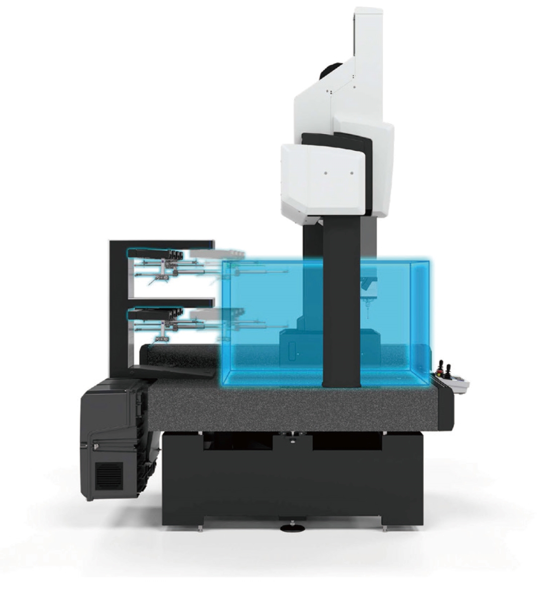 Stylus change magazine enabling maximum utilization of measurement range ProMax E (optional)